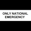 only-national-emergency